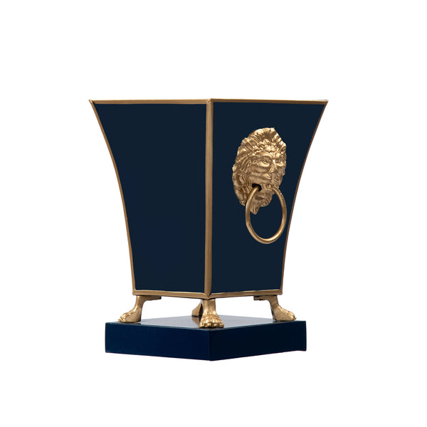 Regency Paws & Claws Fluted Square Cachepot Planter 6