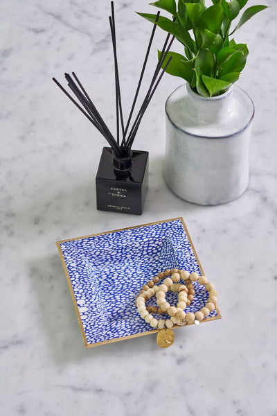 Shagreen Enameled Tori Trinket Tray