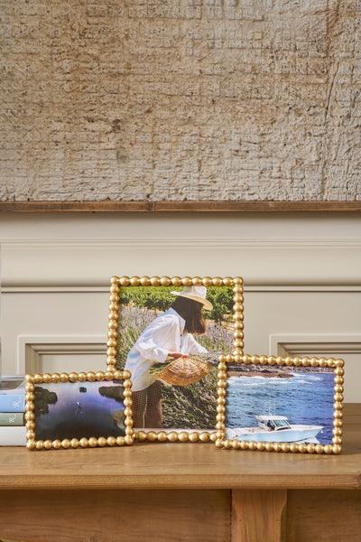 Gracie Pearl Photo Frame - Gold