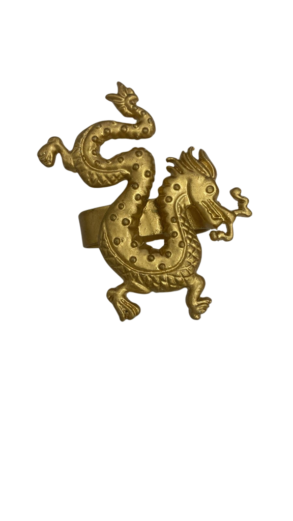 Dragon Napkin Ring (4pk)