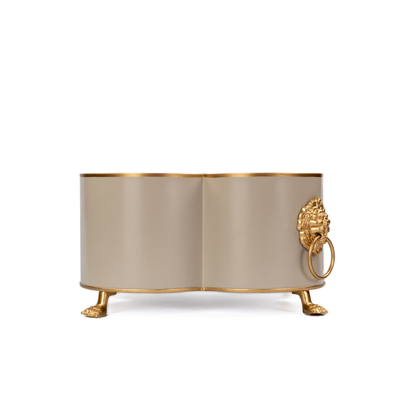 Paws & Claws Quatrefoil Cachepot Planter