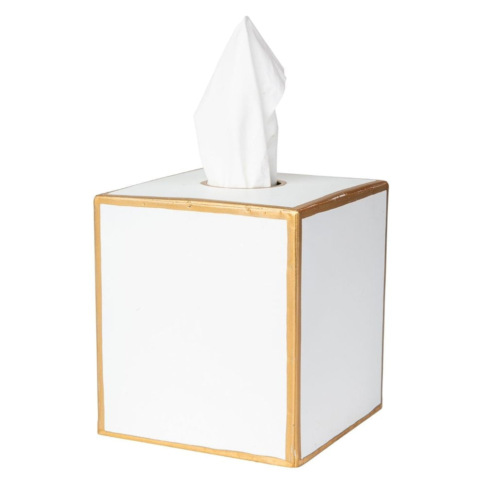 Mattie Tissue Box Cover White