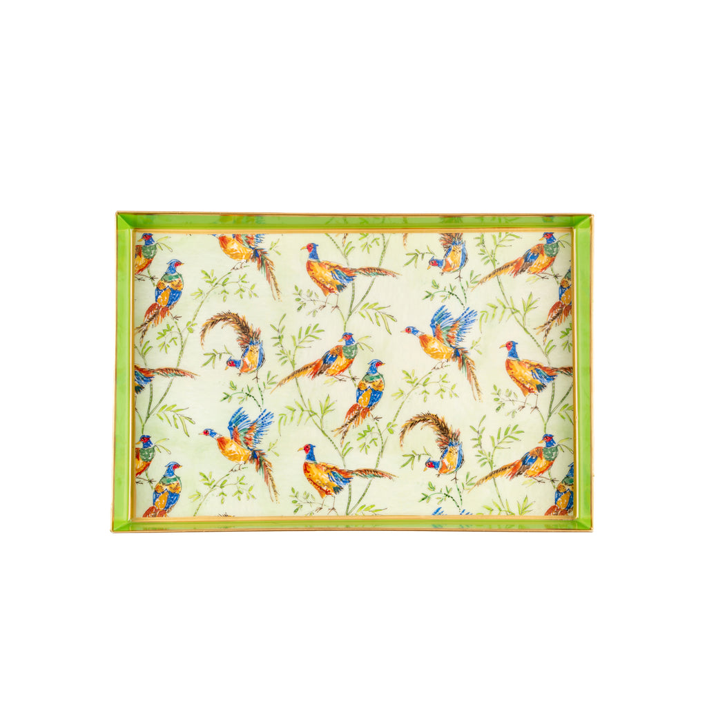 Taking Flight Enameled Oliver Tray 8x12