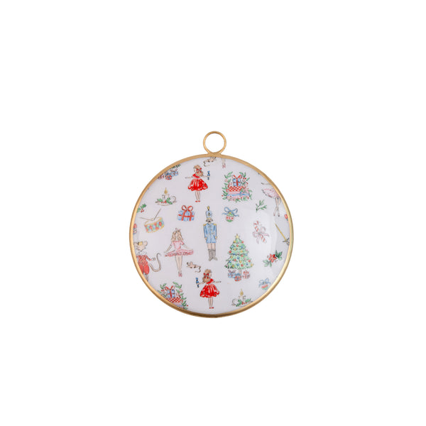 Watercolor Nutcracker Ornament (single)