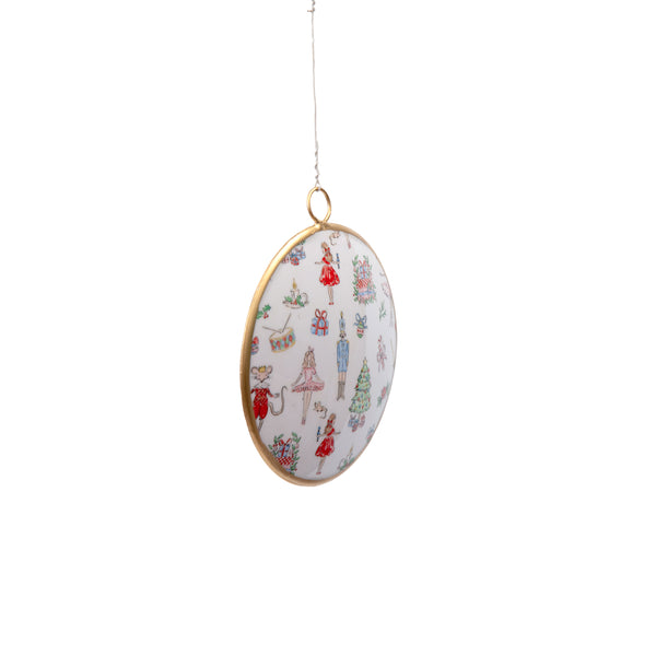 Watercolor Nutcracker Ornament (single)