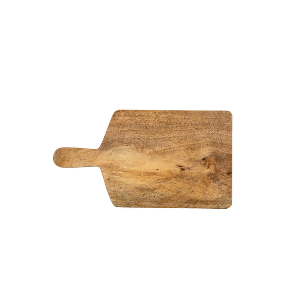 Holly Wreath Bow Enameled Rectangular Charcuterie Board 6x10