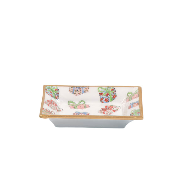 Christmas Gifts Enameled Landry Tray