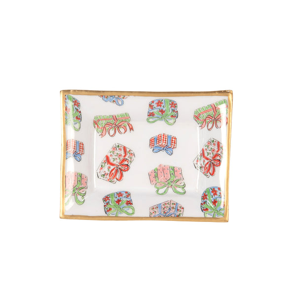 Christmas Gifts Enameled Landry Tray