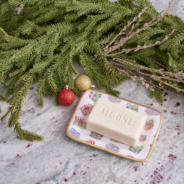 Christmas Gifts Enameled Laney Tray