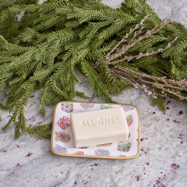Christmas Gifts Enameled Laney Tray