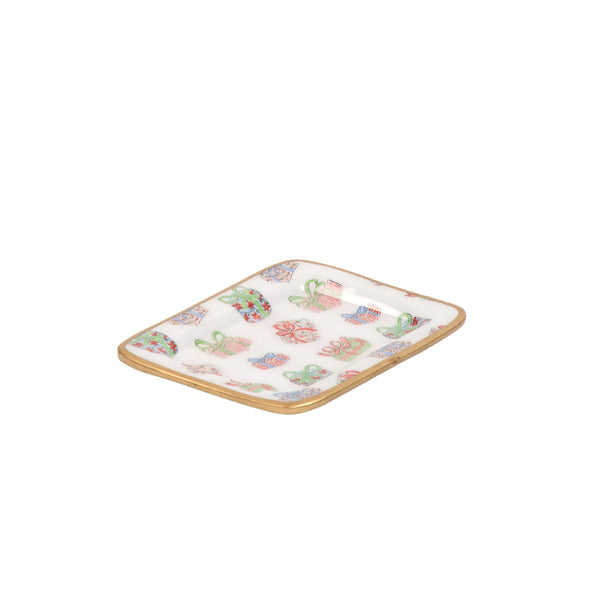 Christmas Gifts Enameled Laney Tray