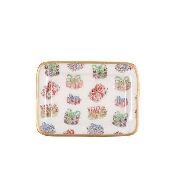 Christmas Gifts Enameled Laney Tray