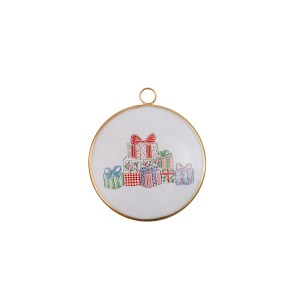 Christmas Gift Stack Ornament (single)