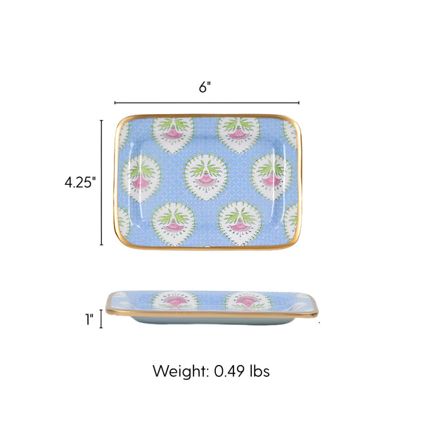 Daphne Enameled Laney Tray