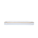 Emma Stripe Enameled Jaye Tray - Blue & Green