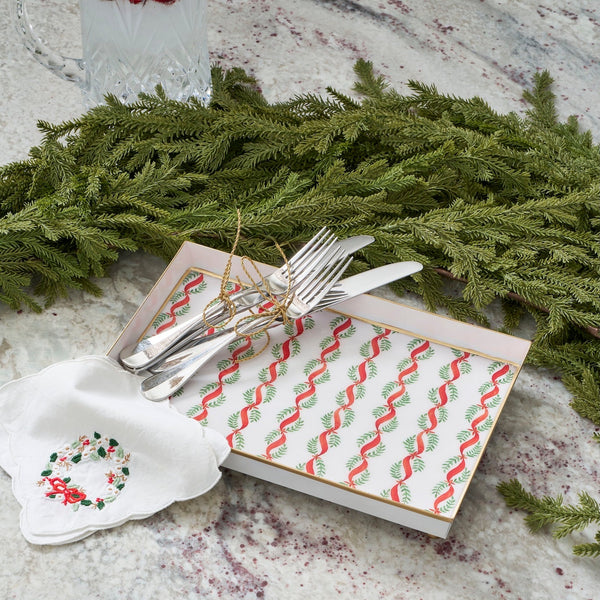 Garland Twist Enameled Oliver Tray 8x12