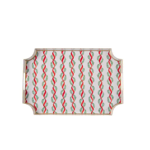 Garland Twist Enameled Jaye Tray