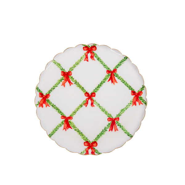 Bow Trellis Cake Stand Set (2pk)