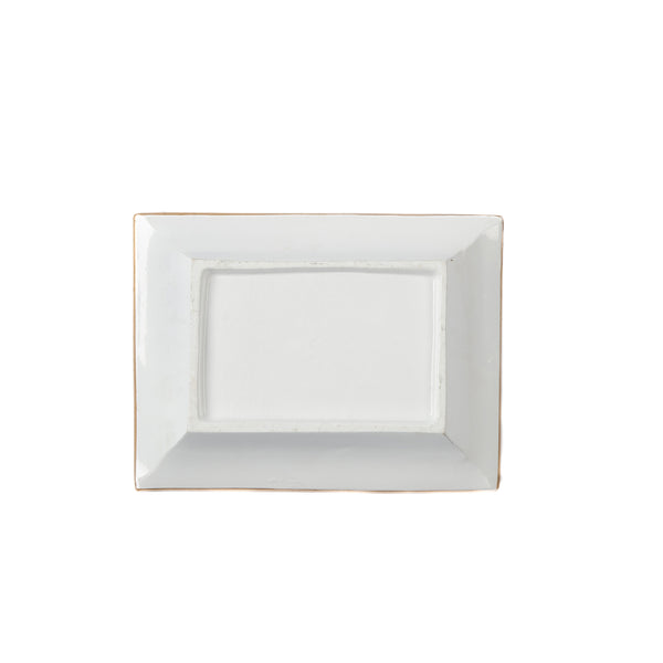 Bow Trellis Enameled Landry Tray