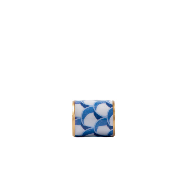 Scales Enameled Napkin Ring (4pk)
