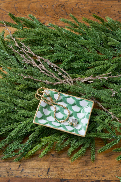 Scales Enameled Landry Tray