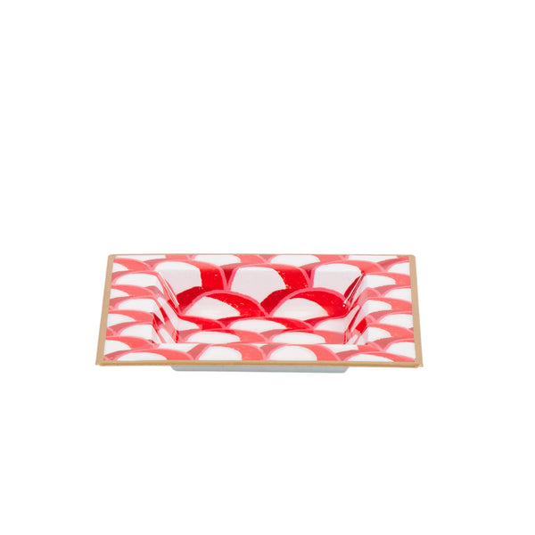 Scales Enameled Tori Trinket Tray