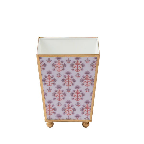 Penny Enameled Square Cachepot Planter
