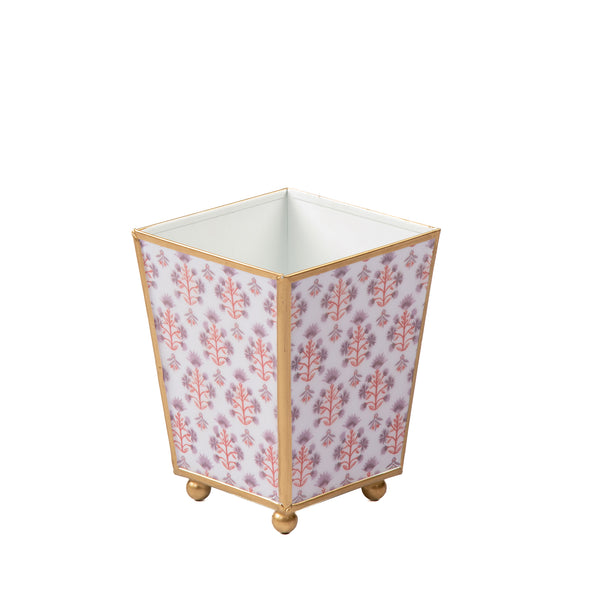 Penny Enameled Square Cachepot Planter