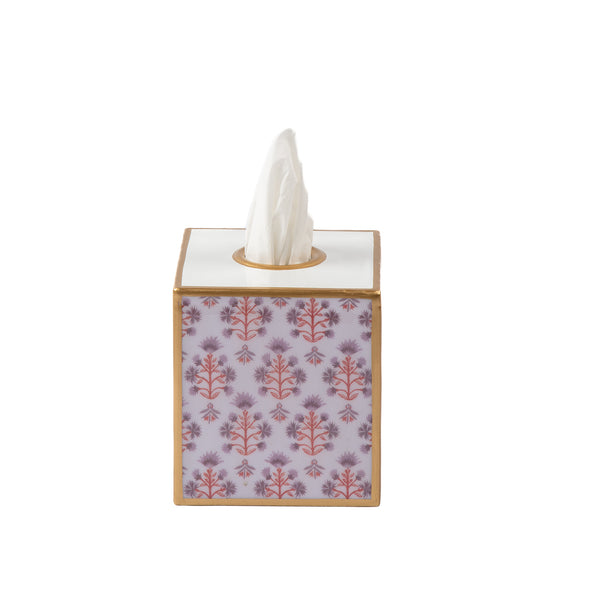 Penny Enameled Tissue Box Cover