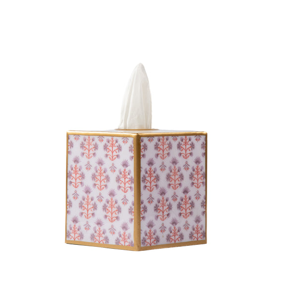 Penny Enameled Tissue Box Cover