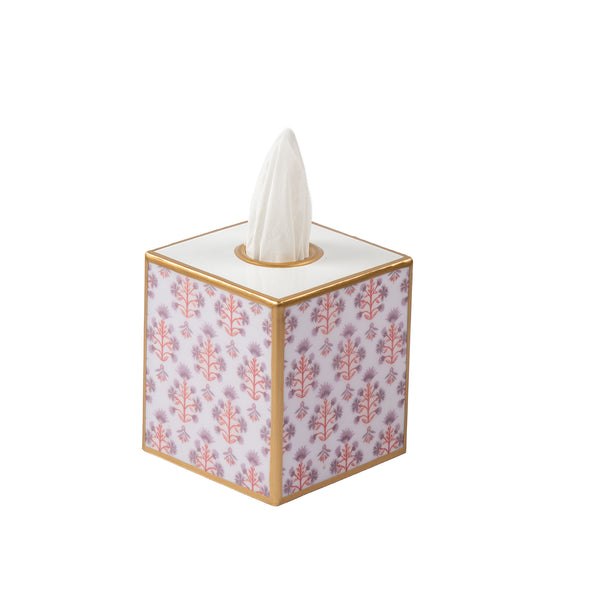 Penny Enameled Tissue Box Cover