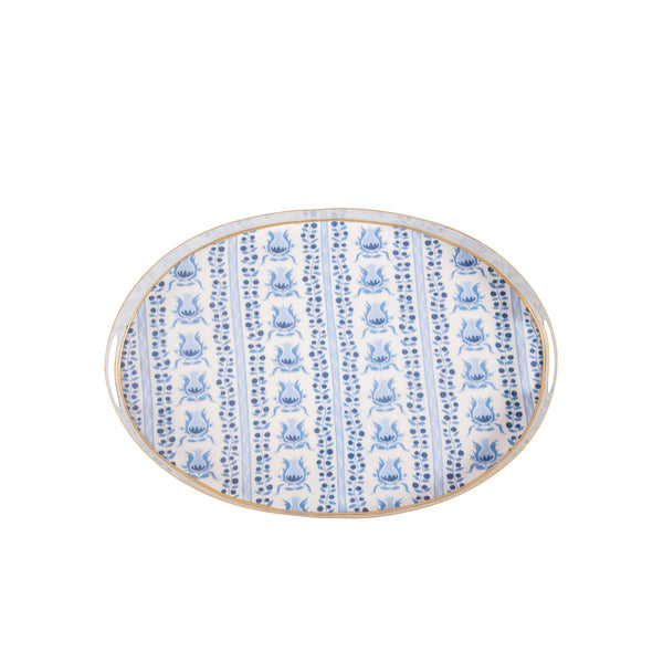 Pomegranate Enameled Olivia Tray 14x20