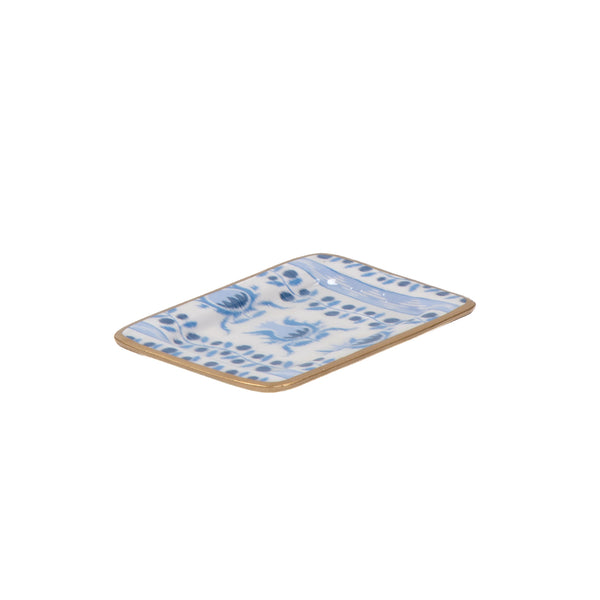 Pomegranate Enameled Laney Tray