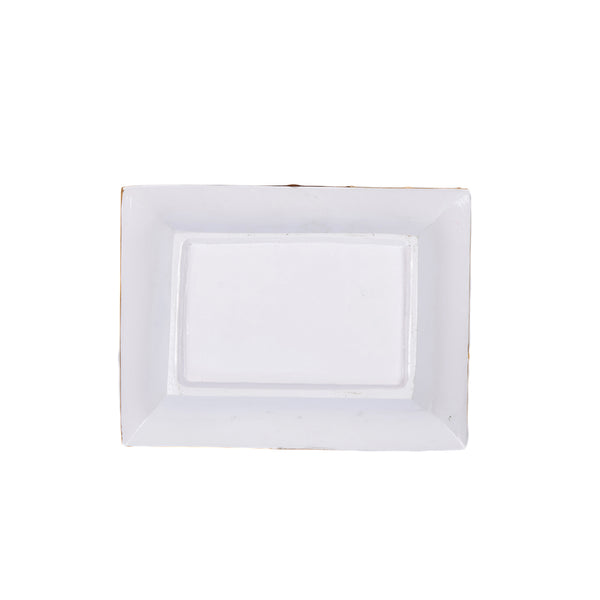 Ribbons of Hope Enameled Landry Tray - Blue