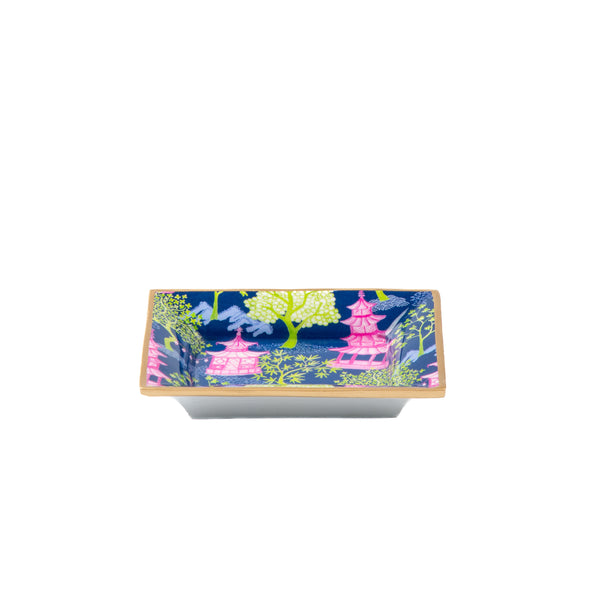 Garden Party Enameled Landry Tray