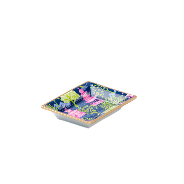 Garden Party Enameled Landry Tray