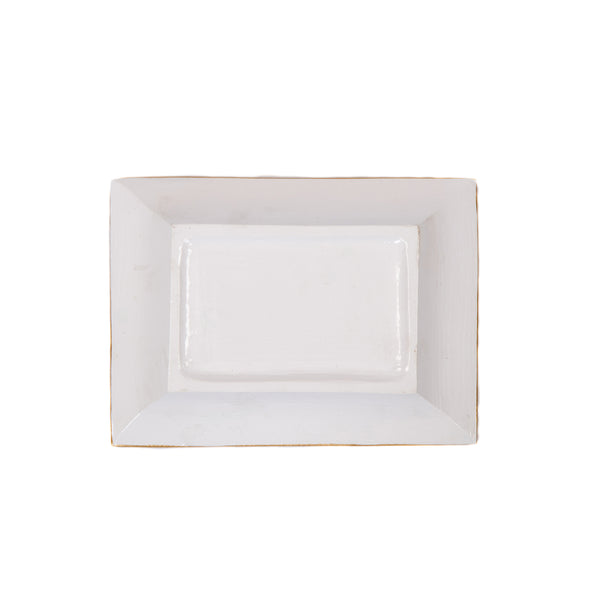 Garden Party Enameled Landry Tray - White & Pink