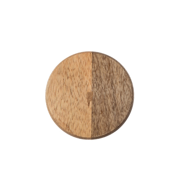 Tartan Plaid Coaster Set - Mango Wood & Enamel | Set of 4