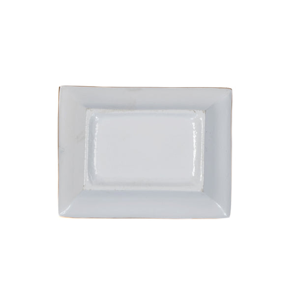 Rattan Enameled Landry Tray