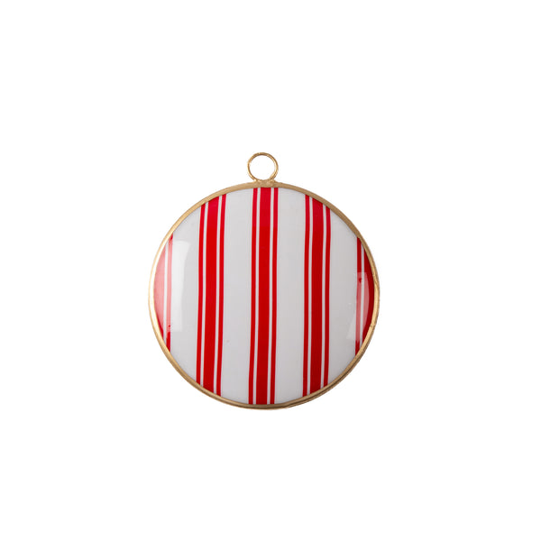 Ticking Stripe Ornament (single)
