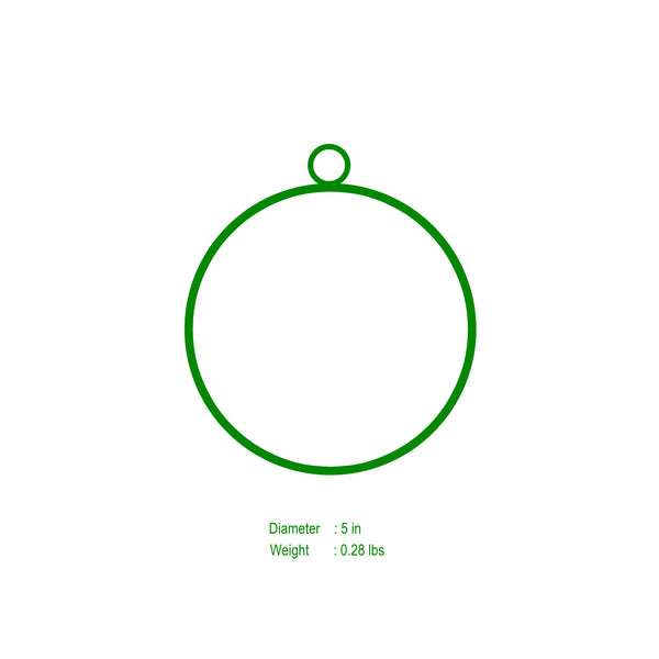 Ribbons of Hope Ornament (single)