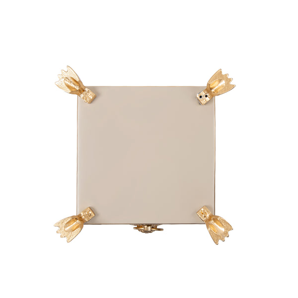 Paws & Claws Square Wastebasket Natural