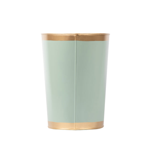 Mattie Oval Wastebasket - Oyster Bay