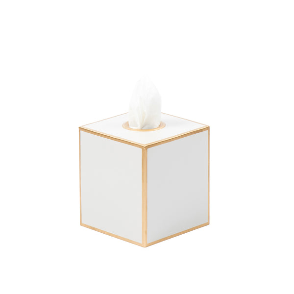 Mattie Square Tissue Box Cover - Cloud