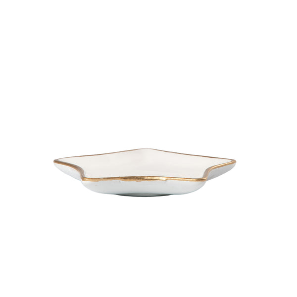 Gracie Star Tray - White