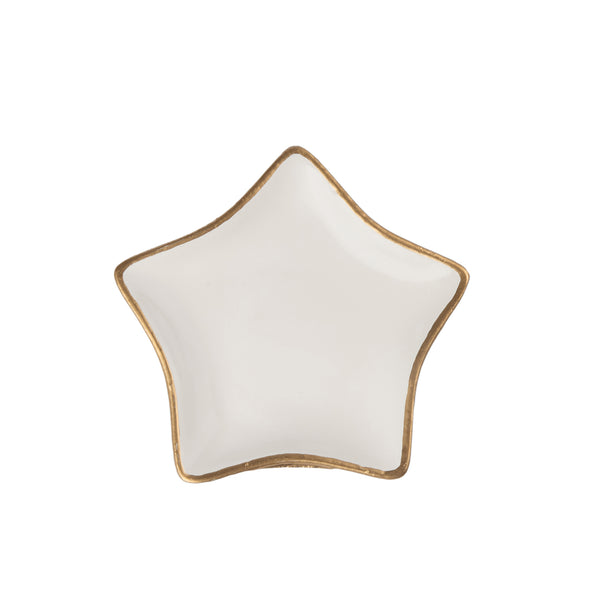 Gracie Star Tray - White