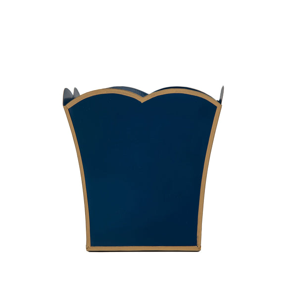 Gracie Scarlett Square Cachepot Planter Blue