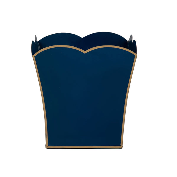 Gracie Scarlett Square Cachepot Planter Blue