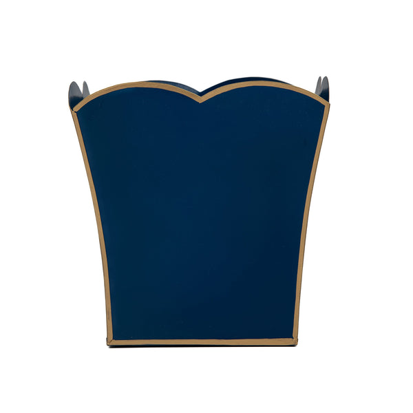 Gracie Scarlett Square Cachepot Planter Blue