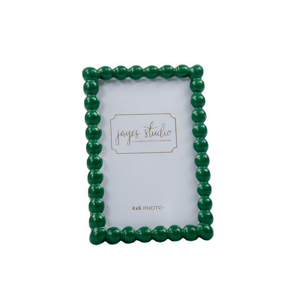 Gracie Pearl Photo Frame - Emerald Green